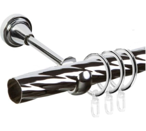 Изображение товара Карниз ООО АС Март метал. упак. Grace D16К Хром 1,6м 4812634118626