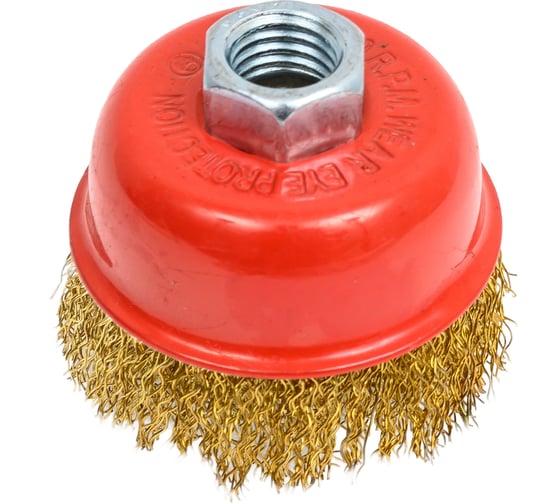 Изображение товара Чашечная щетка мягкая проволока Orientcraft 65 мм, М14 60001065