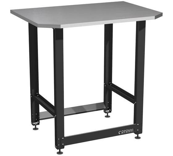 Изображение товара Верстак для хранения мотоколес Сорокин Small с оцинкованной столешницей и траверсами 35.21