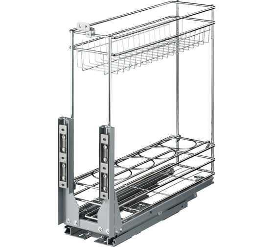 Изображение товара Бутылочница MF 200мм 2-уров.K4PTJ023B ALBA, 160х445х385мм, с доводчиком 5882v