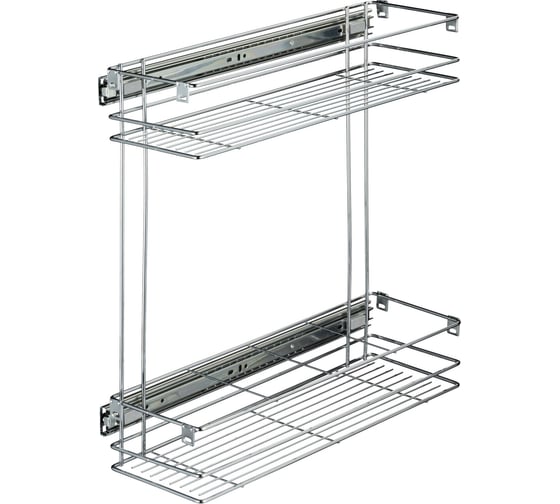 Изображение товара Бутылочница MF 200мм 2-уров. 160х470х450мм, с крепл.фасада 91361v