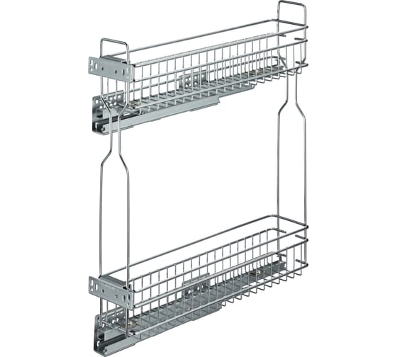 Изображение товара Бутылочница MF 150мм 2-уров. с крепл. для фасада 724222v