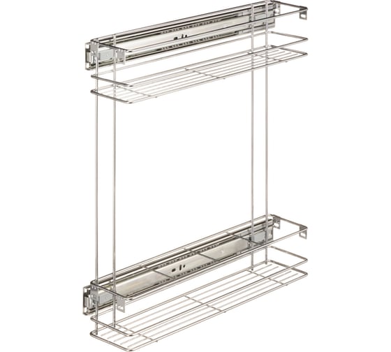 Изображение товара Бутылочница MF 150 мм 2-уров. 444х100х470 с направляющими 45 мм, с доводчиком 11198v
