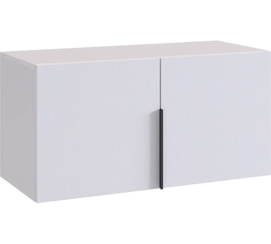 Изображение товара Двухдверная антресоль ИП Щербаков А.Н. L800 Баско (белое дерево) 173774.2552