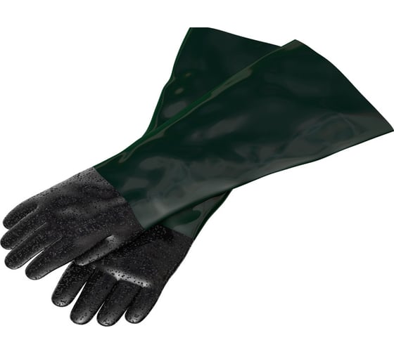 Изображение товара Перчатки для пескоструйных камер с удлинённой манжетой Сорокин 27.75