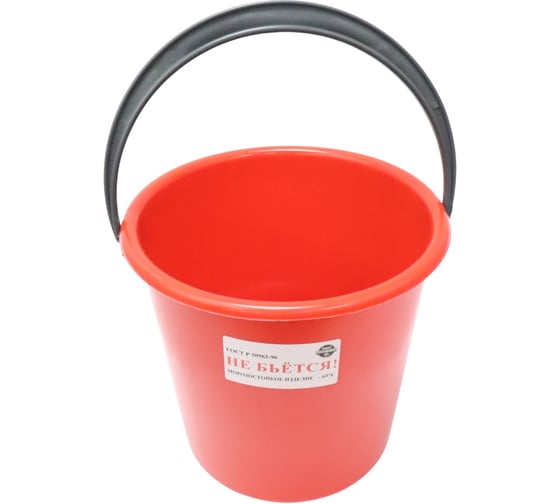 Изображение товара Пластиковое ведро ACG 5 л, красное 1027610
