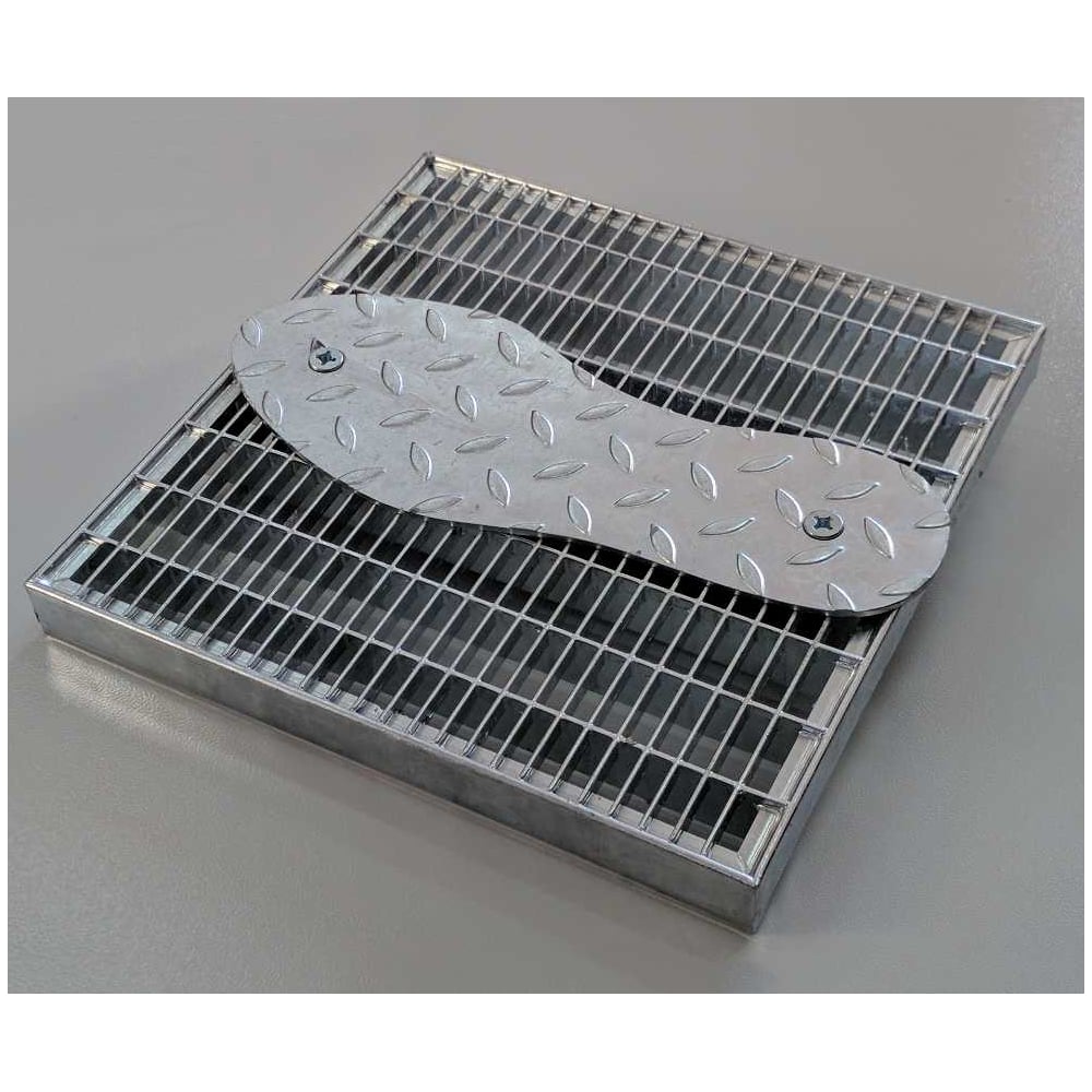 Изображение товара След универсальный AQUADRENAG для решетчатого настила SL300200 серый 300х100 мм