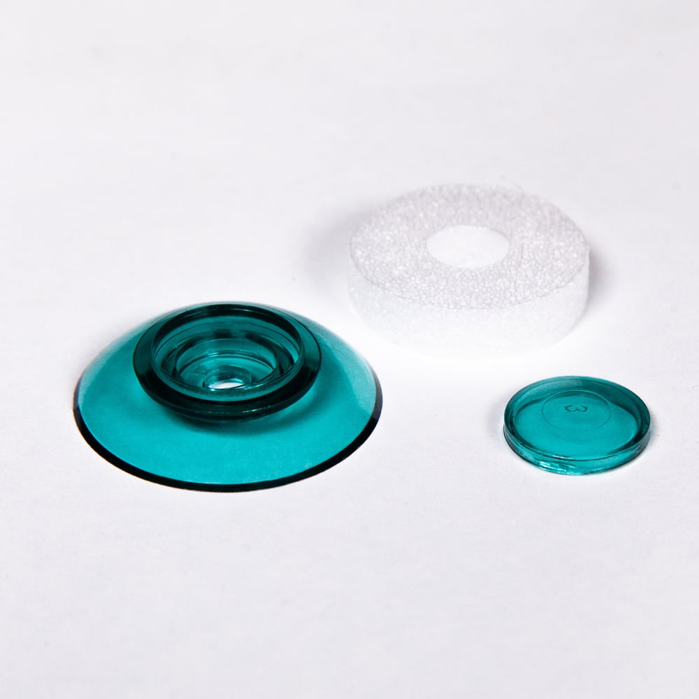 Изображение товара Термошайба универсальная с УФ-защитой Novattro 500 шт зеленый