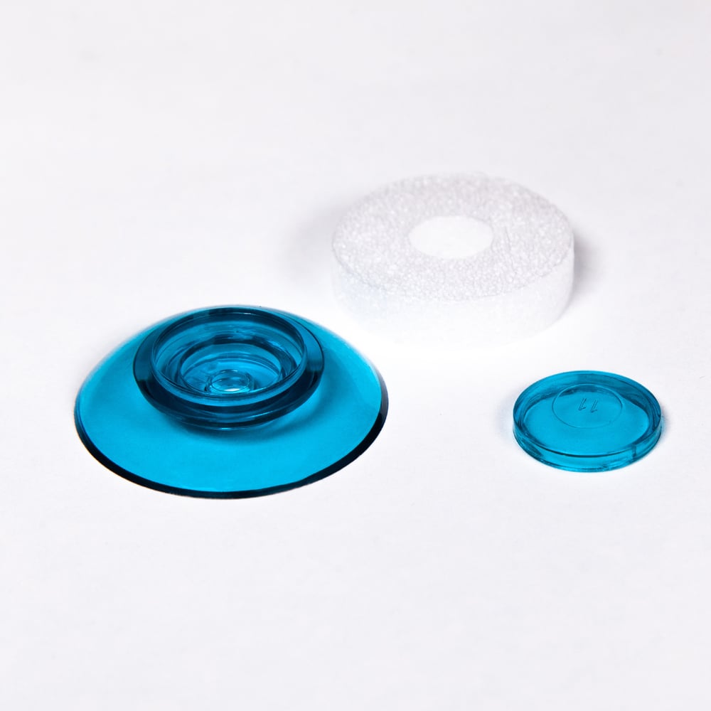 Изображение товара Термошайба универсальная с УФ-защитой Novattro, 500 шт., бирюзовая