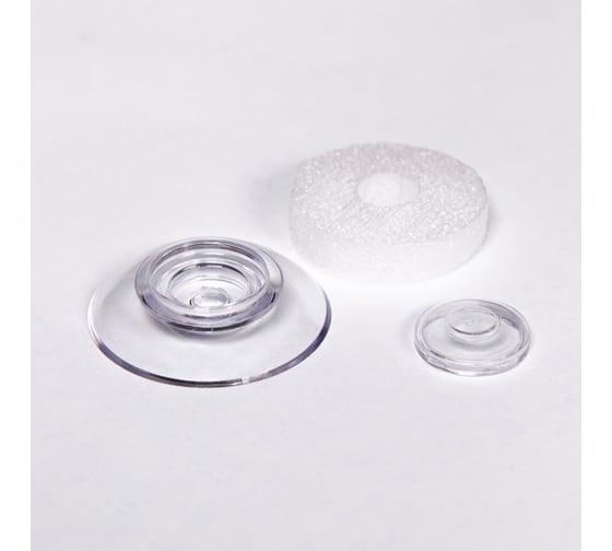 Изображение товара Термошайба универсальная с УФ-защитой Novattro коробка 500 шт. прозрачный 1UV 4604638007385