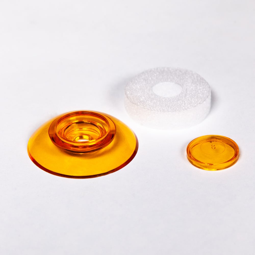 Изображение товара Термошайба универсальная с УФ-защитой Novattro 500 шт оранжевый