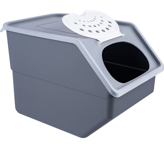 Изображение товара Контейнер для овощей Полимербыт 11.2 л, серый 438212500