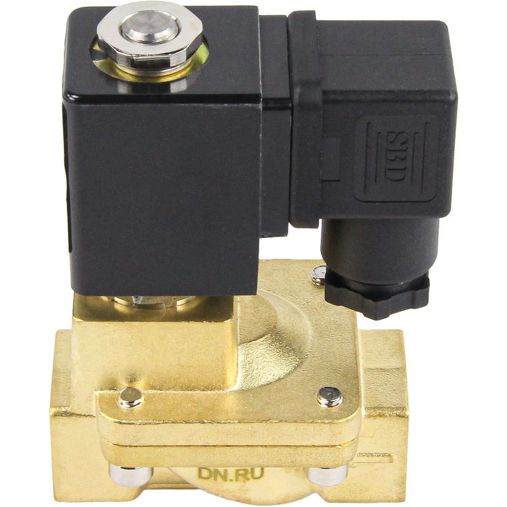 Изображение товара Электромагнитный клапан DN.ru VS2W-400E-PU-NC Ду10 Ру16 латунь пилотный