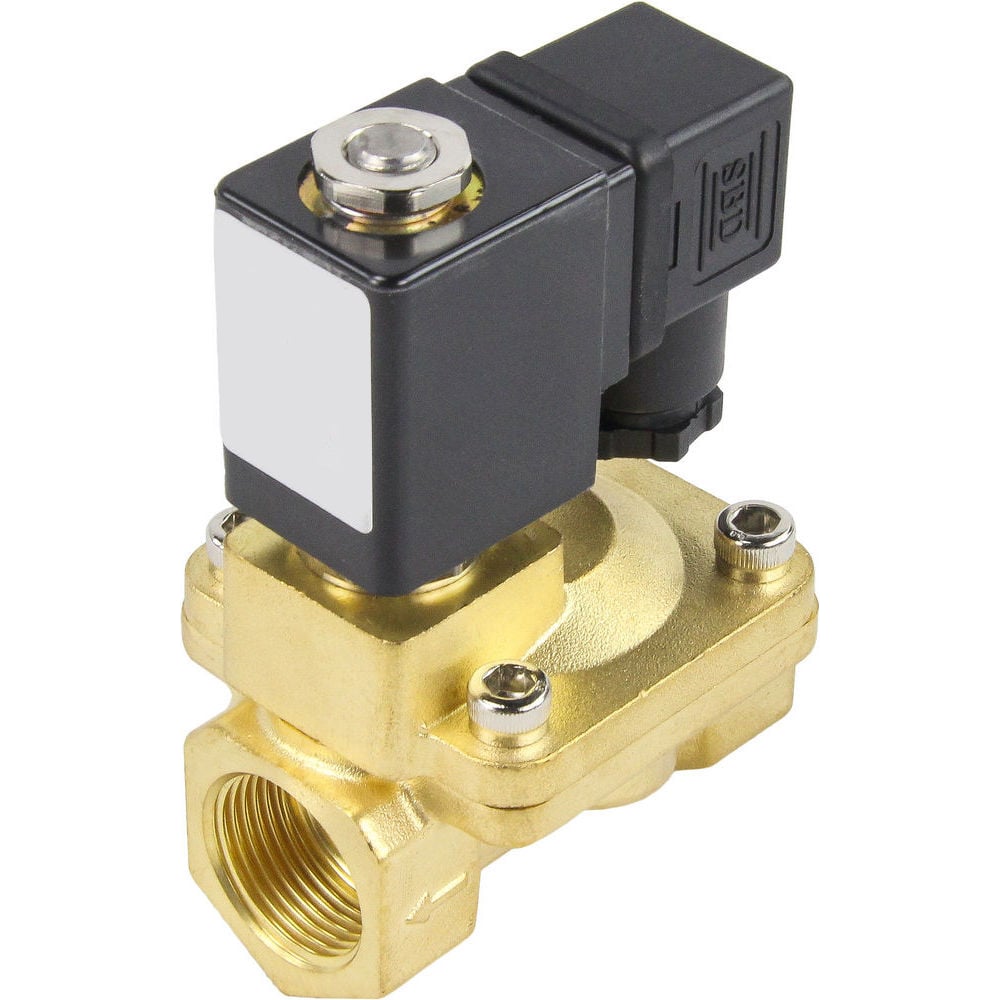 Изображение товара Электромагнитный клапан DN.ru VS2W-400E-PU-NC Ду32 латунь 24В AC пилотный