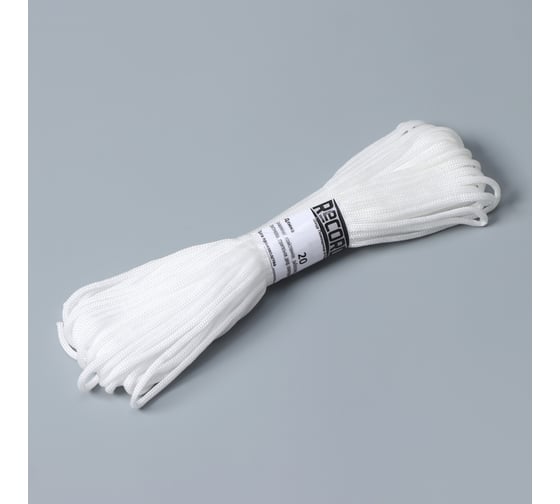 Изображение товара Шнур RECORD Помощница d=4 мм, 20 м, ЦВЕТ, моток 4680253061568