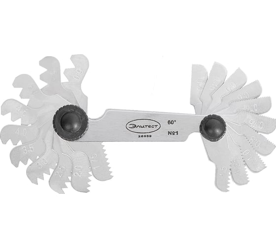 Изображение товара Набор резьбовых шаблонов Элитест №1 М60 метрический 00154122