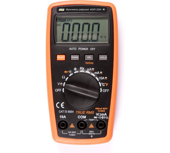 Изображение товара Мультиметр цифровой АКИП АКИП-2204