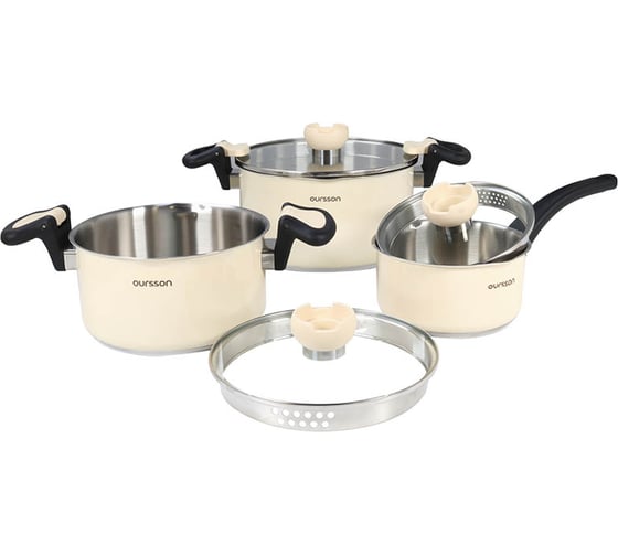 Изображение товара Набор посуды OURSSON слоновая кость CS6006S/IV