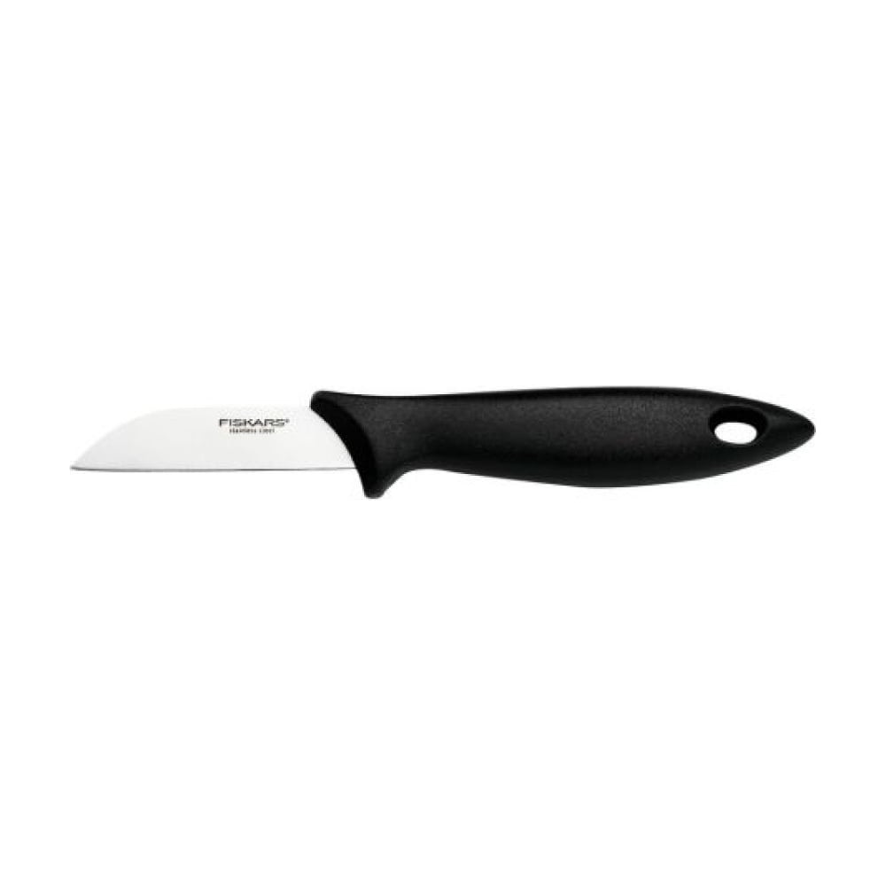 Изображение товара Нож для чистки Fiskars Essential 7 см нержавеющая сталь для овощей и фруктов