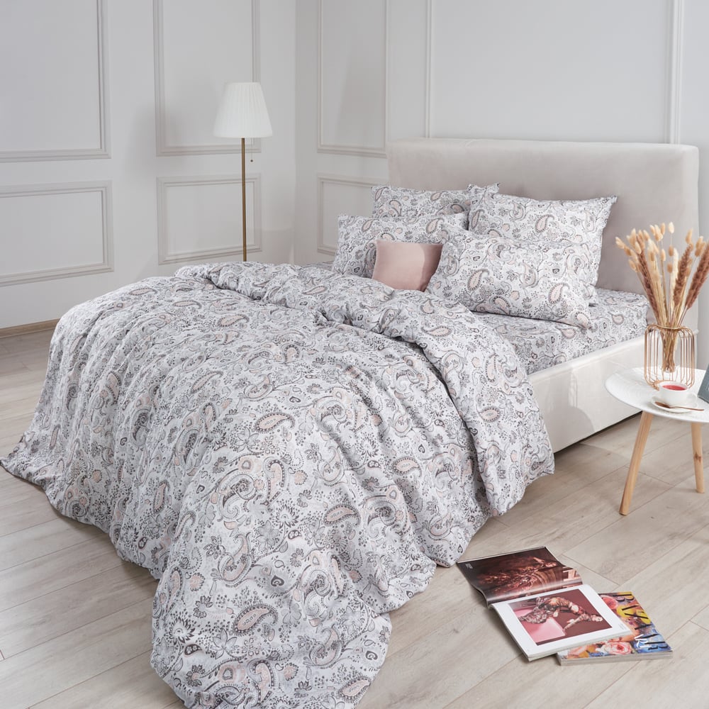 Изображение товара Комплект постельного белья Guten Morgen бязь рис 1178 для полутораспальных кроватей