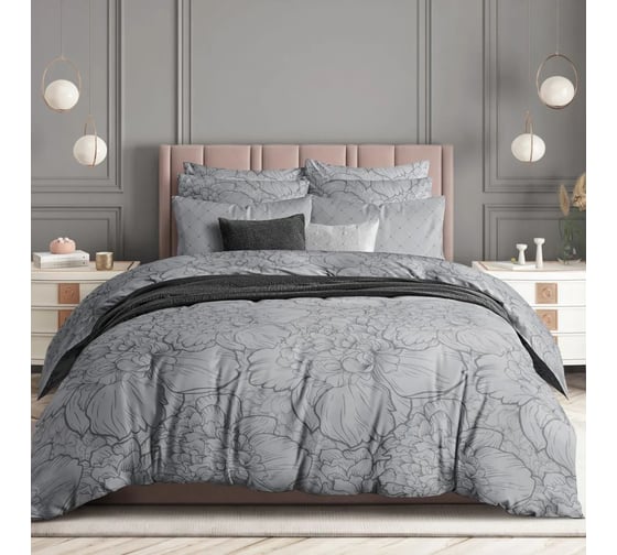 Изображение товара Комплект постельного белья Guten Morgen бязь, рис.1176, Strandlummer 1.5 спальное, с наволочкой, 70x70 см GMБ-1176-143-150-70