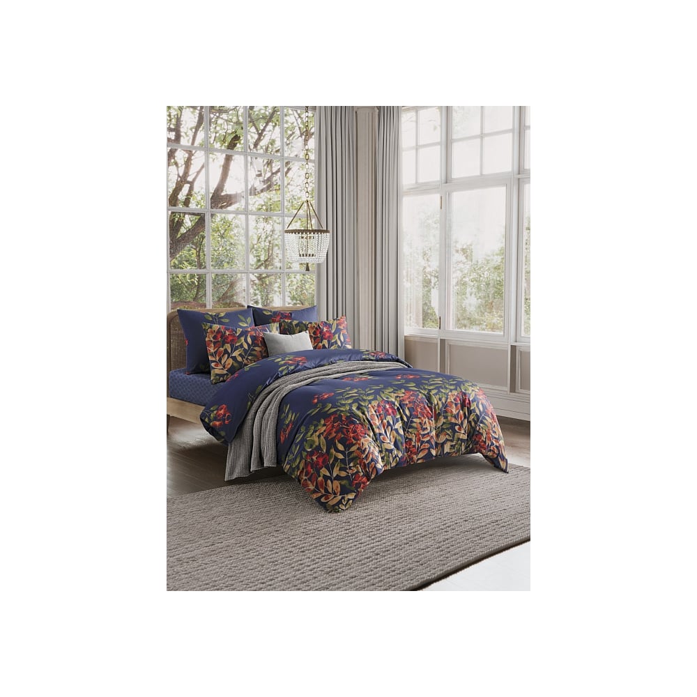 Изображение товара Комплект постельного белья Guten Morgen Поплин Амелия рис 1153 2 спальный с наволочками 70х70