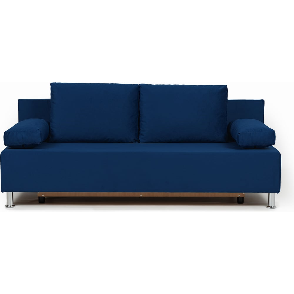 Изображение товара Диван-кровать Divan24 Морис синий двухспальный раскладной велюр