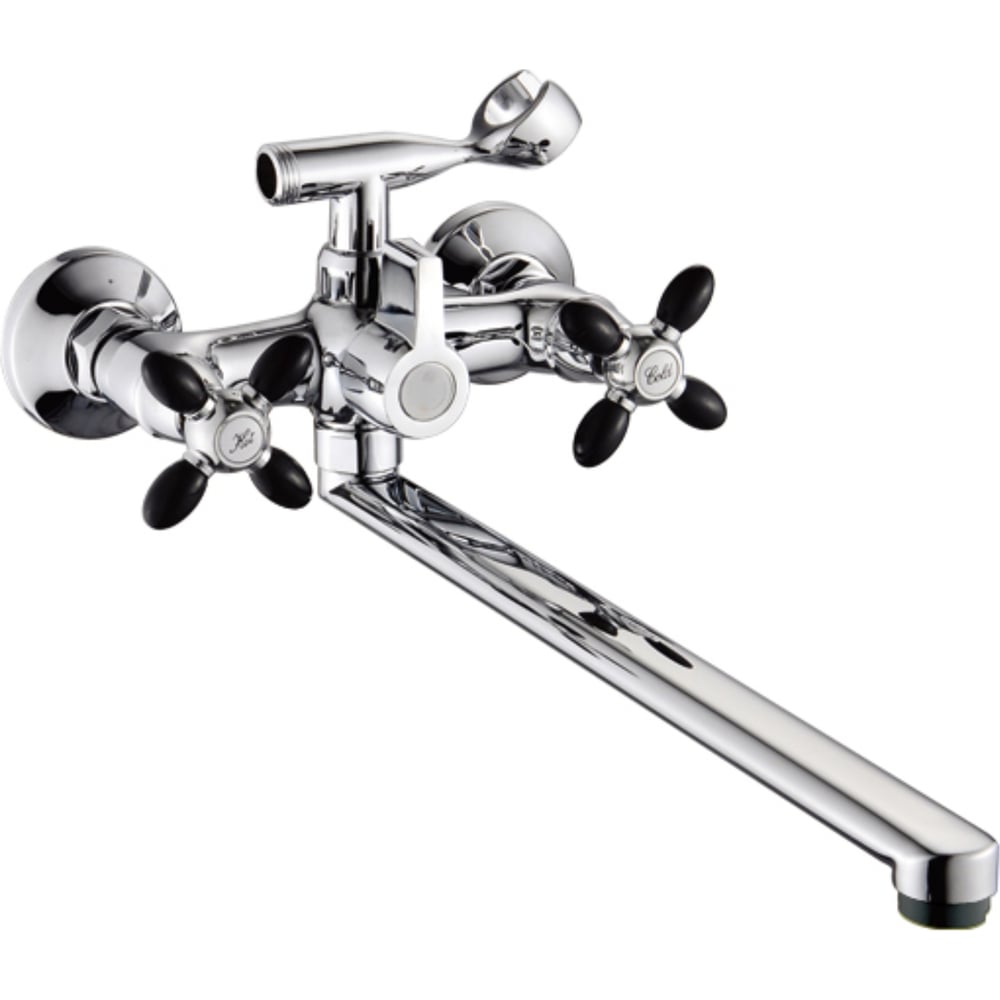 Изображение товара Смеситель для ванны Gota Rocio Oliva с двухрычажным управлением и изливом 40 см