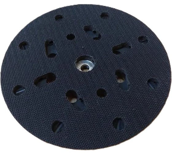 Изображение товара Комплект из опорной тарелки Vitatools 150 мм, BO6030 и BO6040, ES150, ET2, ES/ETS 150 мм, 17 отверстий, 10 шт PD-150-17B-10