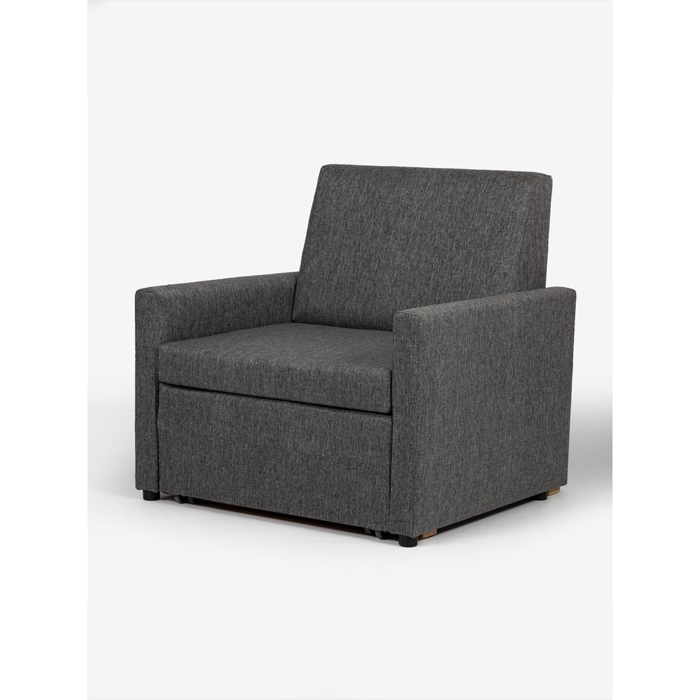 Изображение товара Кресло-кровать Divan24 Виктория раскладная серый рогожка