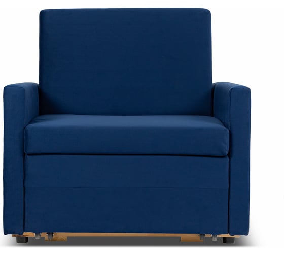Изображение товара Кресло-кровать Divan24 Виктория раскладное для дома, синий 77000294
