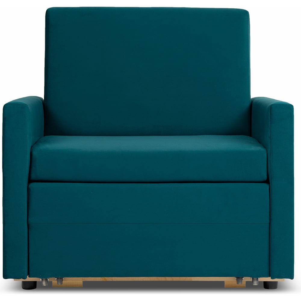 Изображение товара Кресло-кровать Divan24 Виктория раскладное для дома зеленое