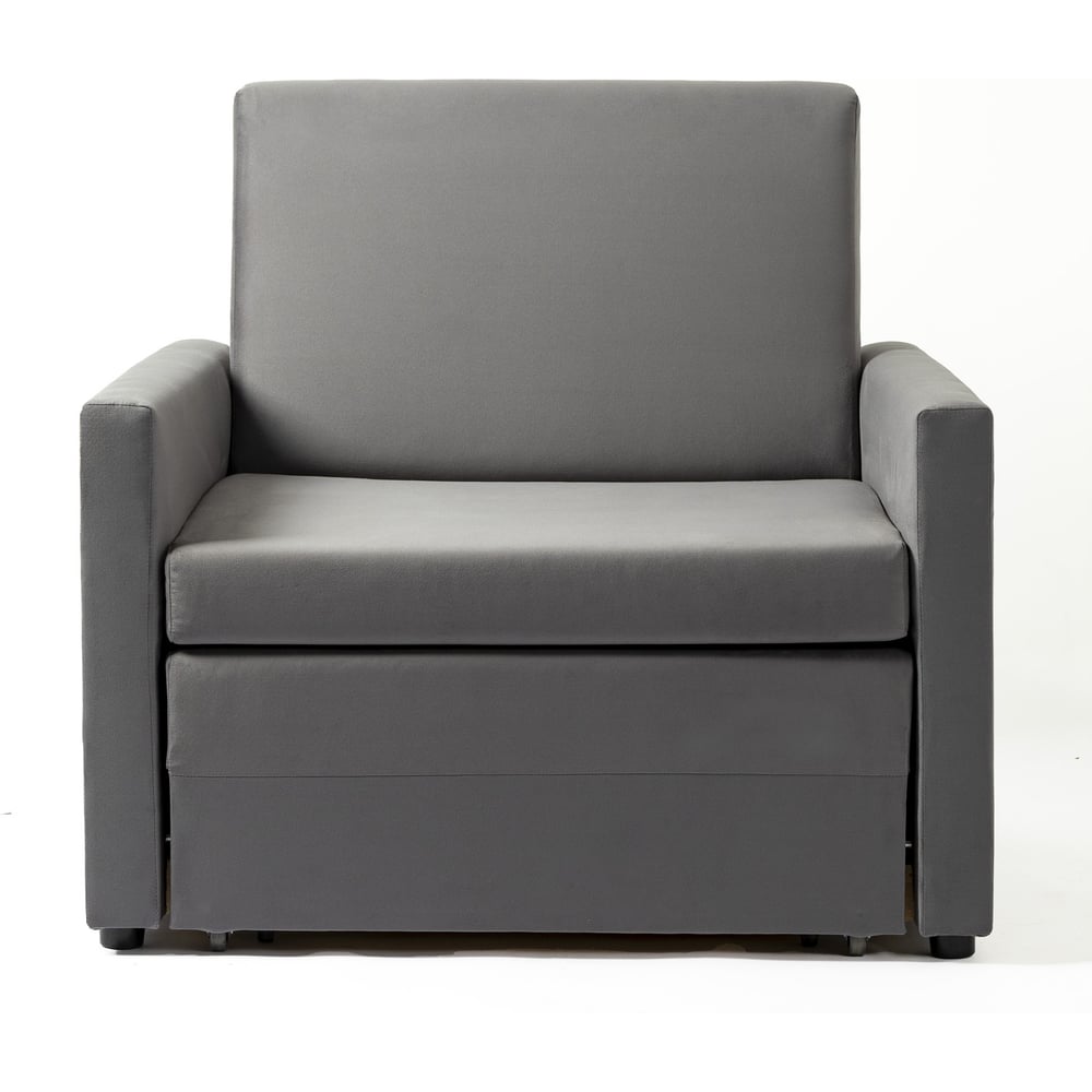 Изображение товара Кресло-кровать Divan24 Виктория раскладное серое для дома