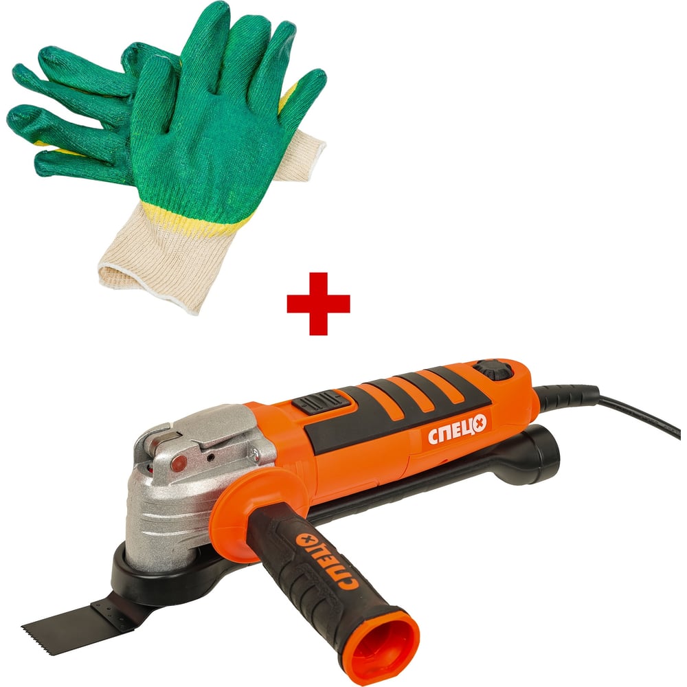 Изображение товара Многофункциональный инструмент СПЕЦ БМИ-450К 400Вт колебания 6000-22000, кейс