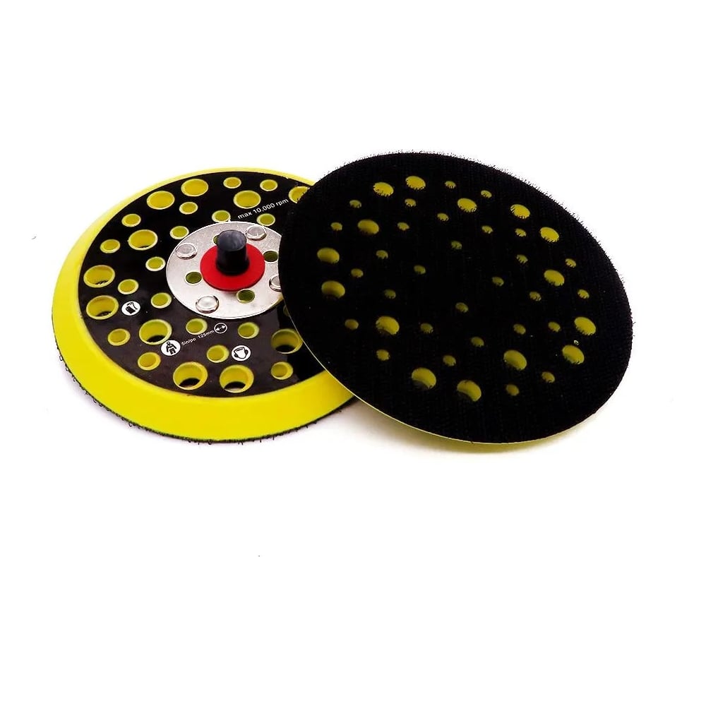 Изображение товара Комплект опорных тарелок Vitatools 125 мм, 44 отверстия MIRKA 8295592111, 5 шт PD-125-44-5