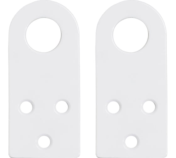 Изображение товара Проушина Трибатрон большая 40x90 белая комплект 2 шт 88739