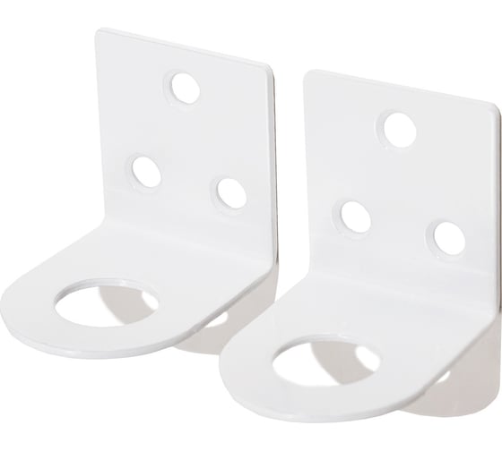 Изображение товара Проушина Трибатрон большая гнутая 40x90 белая 88742