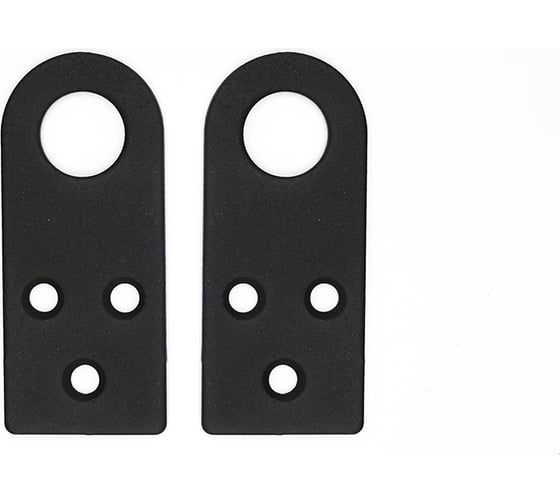 Изображение товара Проушина Трибатрон большая 40x90 чёрный муар 88360