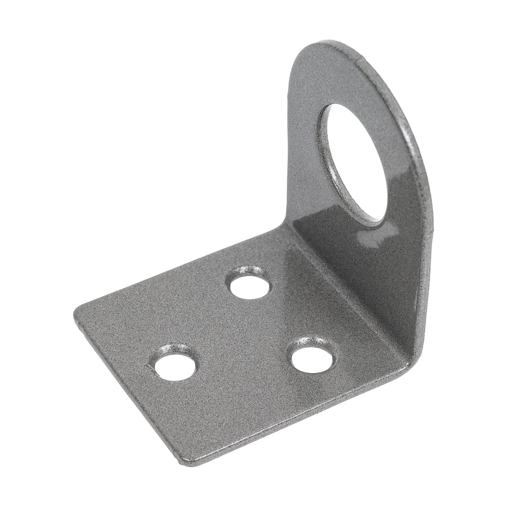 Изображение товара Проушина Трибатрон большая гнутая 40x90 алюминиевый металлик