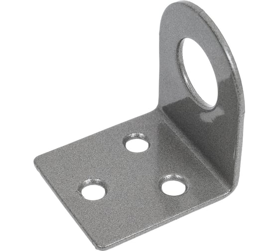 Изображение товара Проушина Трибатрон большая гнутая 40x90 алюминиевый металлик 88743