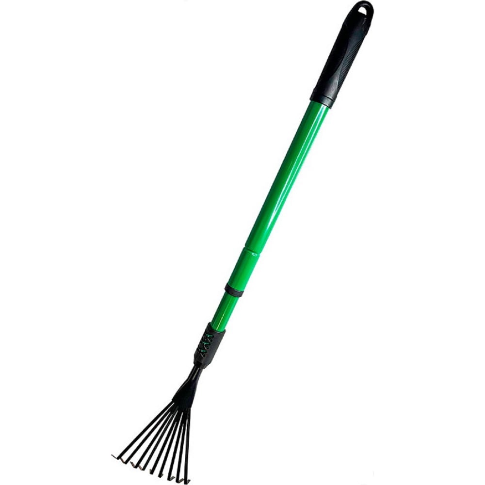 Изображение товара Грабельки веерные 9-ти зубые PARK с телескопической ручкой D 333760