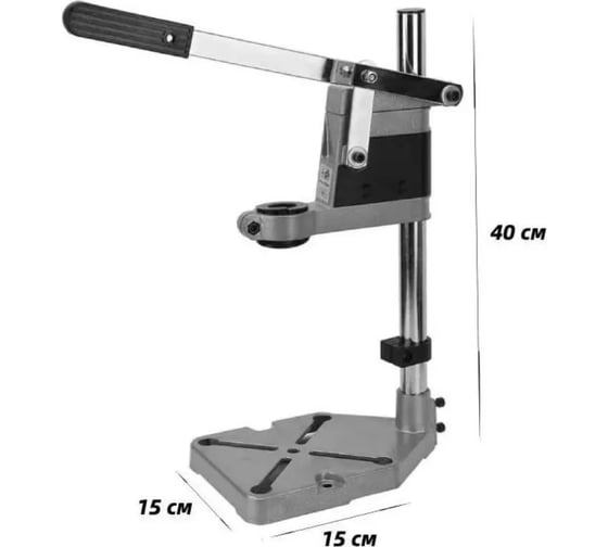 Изображение товара Стенд для сверлильного станка, стойка для свёрл с тисками, Vitatools stoyka-dly-sverl