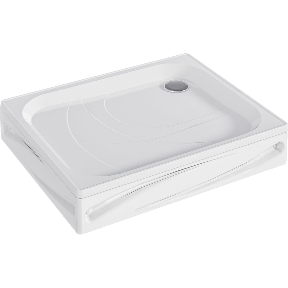 Изображение товара Душевой поддон 1Marka Freya NEW прямоугольный 120х80 см с панелями и сифоном