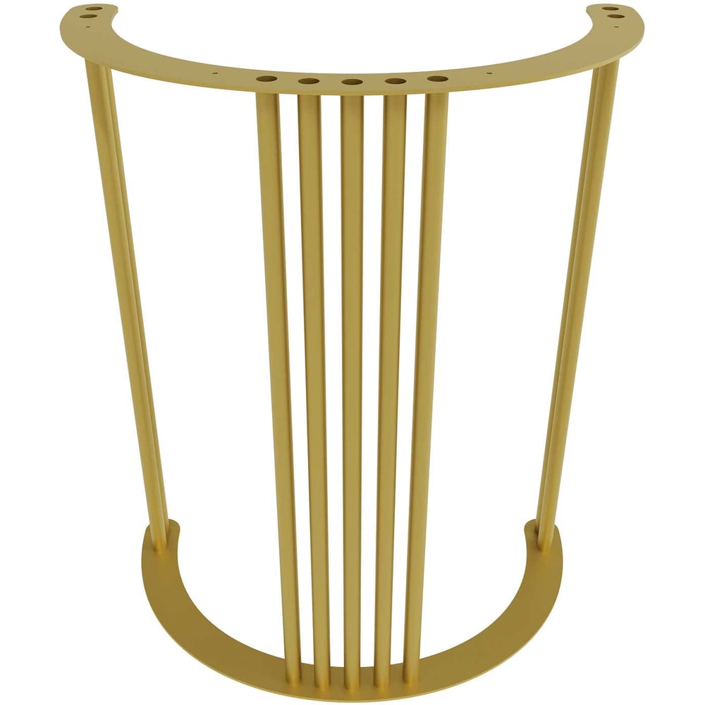 Изображение товара Металлическая ножка GENGLASS полумесяц VIOLUR GGTP-20-1 золотая 735 мм