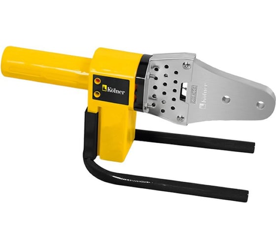 Изображение товара Аппарат для сварки пластиковых труб Kolner KPW 650C 650 Вт, нагрев 2 мин, 300 градусов 8031900064