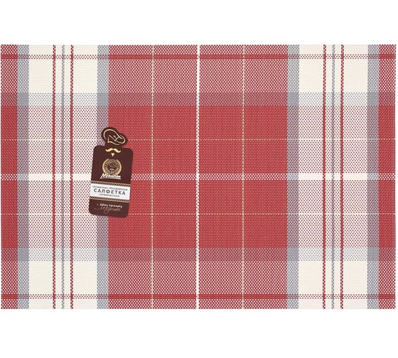 Изображение товара Салфетка сервировочная Marmiton пвх Геометрия, 30х45 см, праздничная 240/24 17795