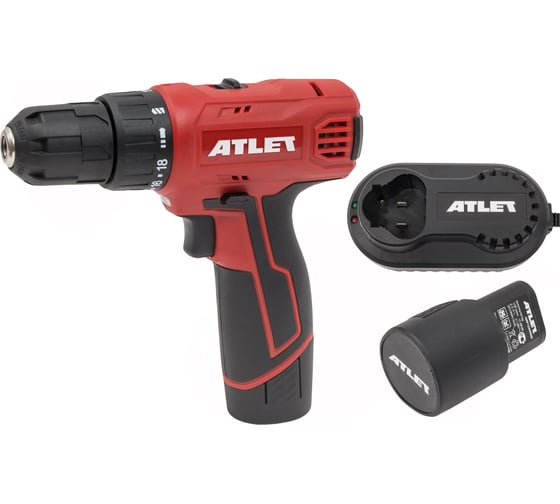 Изображение товара Аккумуляторная дрель-шуруповерт ATLET CDT212D.1