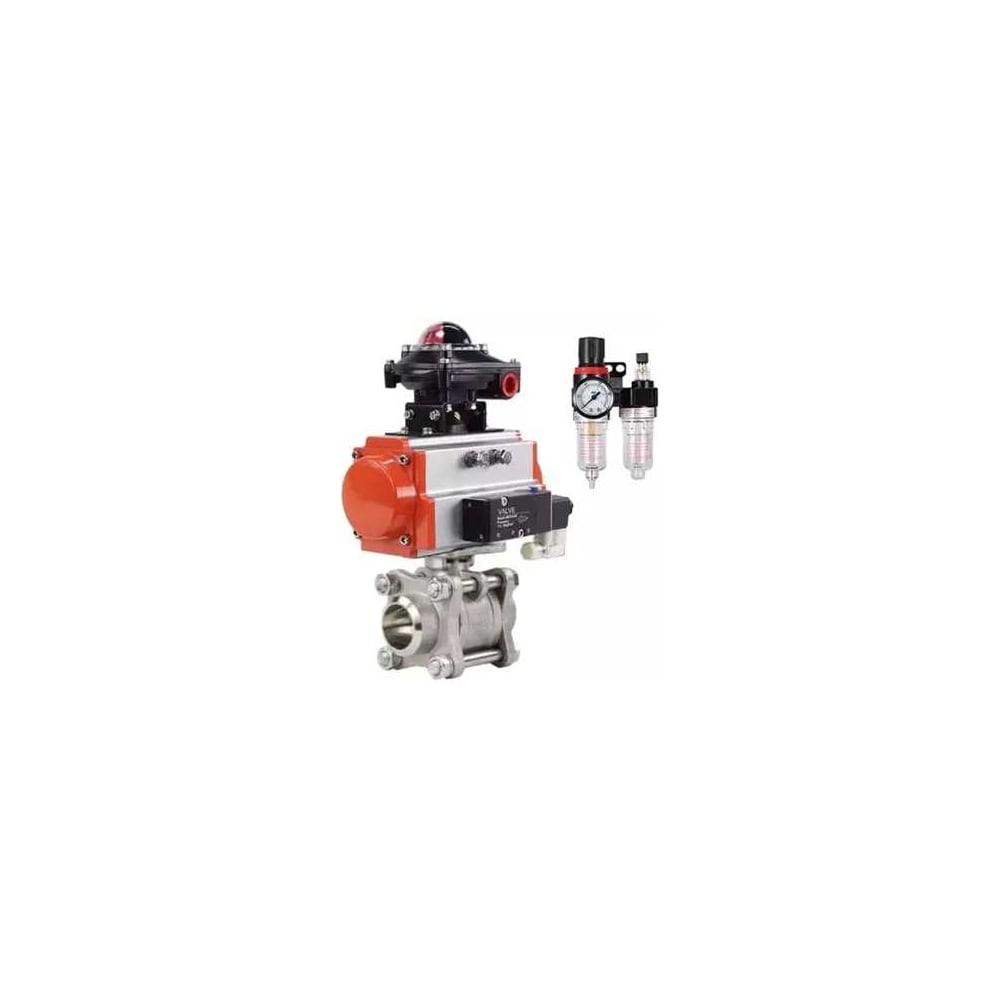 Изображение товара Кран шаровой DN.ru КШПП 316.200-ISO Ду50 для воды и газа