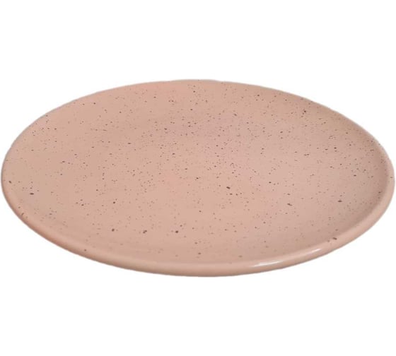 Изображение товара Тарелка Борисовская керамика 22 см, плоская, фламинго 109554