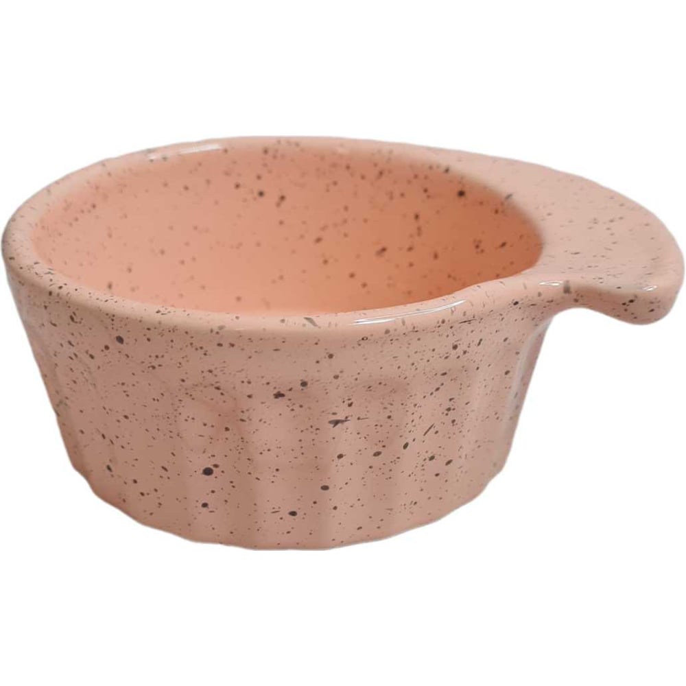 Изображение товара Кокотница Борисовская керамика Ностальгия 0.2 л для жульена в микроволновке розовая